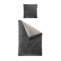 WENDEBETTWÄSCHE Makosatin 140/200 cm  - Grau, KONVENTIONELL, Textil (140/200cm) - Irisette