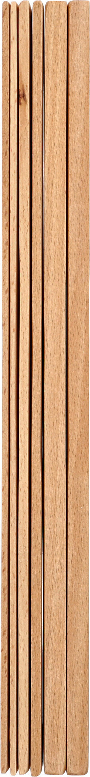 BACKSET - Silberfarben/Buchefarben, KONVENTIONELL, Holz/Kunststoff - Birkmann