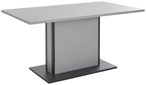 ESSTISCH 160/90/78 cm Anthrazit, Grau rechteckig - Anthrazit/Grau, Design (160/90/78cm) - Hom`in