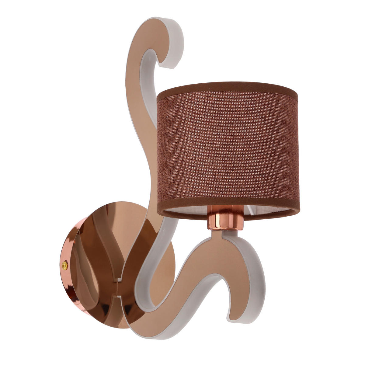 VÄGGLAMPA Ambrosia 26/10/30 cm   - svart/guldfärgad, Klassisk, metall (26/10/30cm)