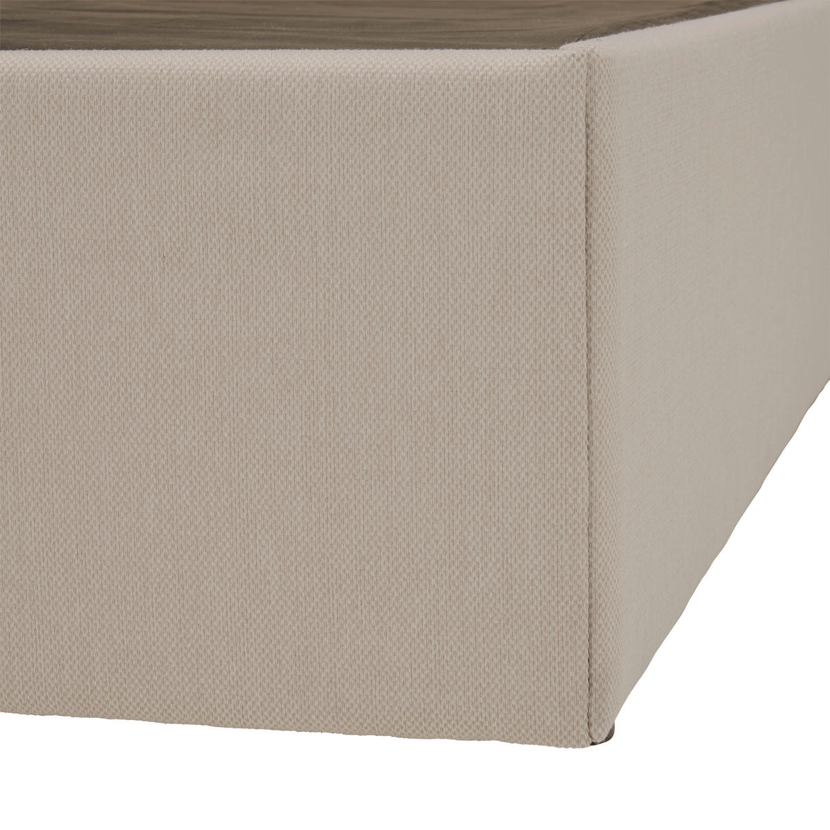 BOX-ÁGY 140/200 cm  homok  - fekete/homok, Konventionell, műanyag/textil (140/200cm) - P & B