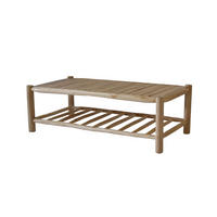 COUCHTISCH Teakholz massiv 140/70/45 cm rechteckig Naturfarben  - Naturfarben, Design, Holz (140/70/45cm) - Livetastic