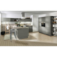 EINBAUKÜCHE SIGMA LACK  - Grau, Design, Holzwerkstoff - Nolte Küchen