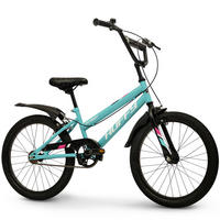 KINDERFAHRRAD 20 Zoll  - Hellblau, Basics, Metall (64/95/135cm)