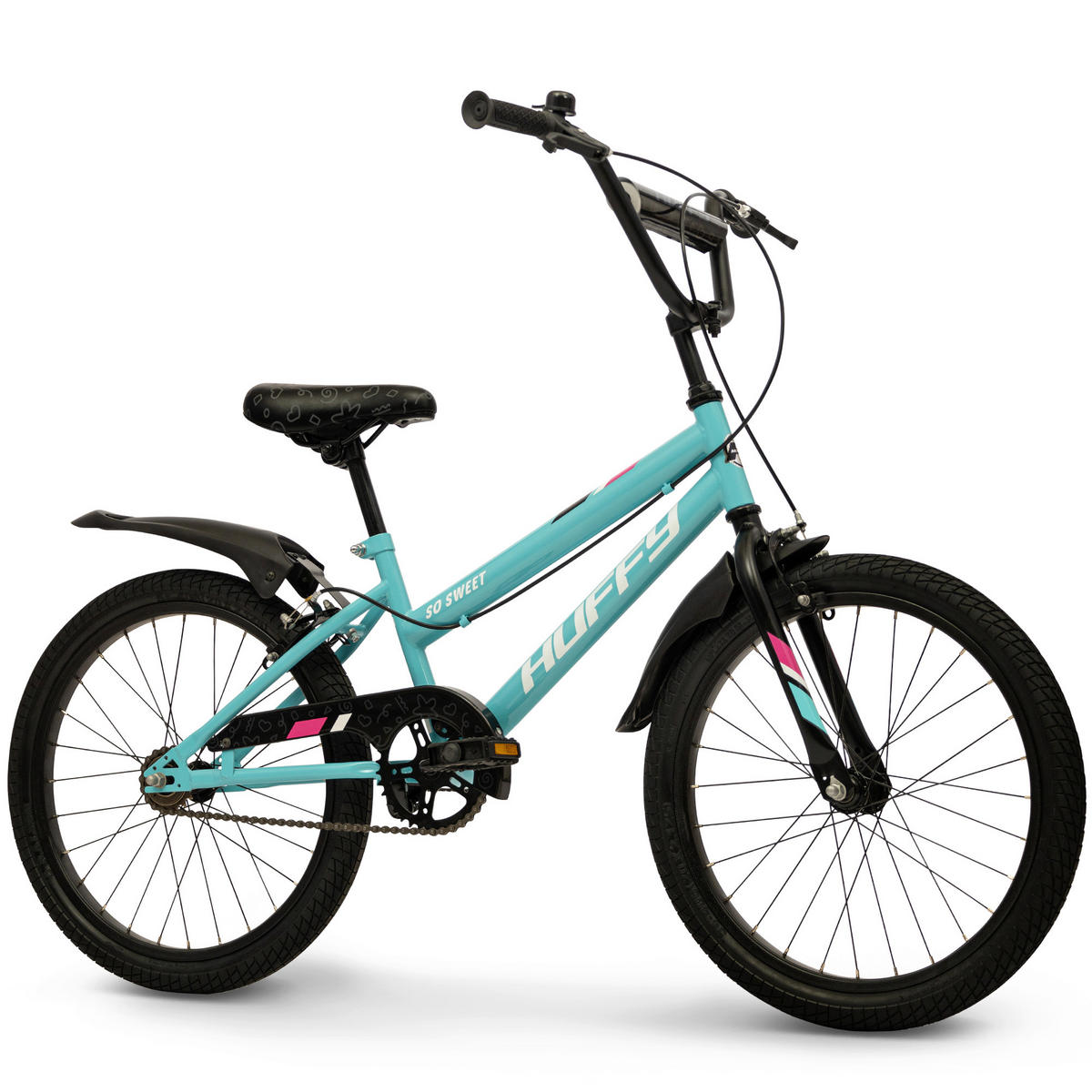 KINDERFAHRRAD 20 Zoll  - Hellblau, Basics, Metall (64/95/135cm)