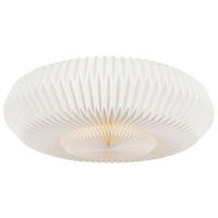 DECKENLEUCHTE  50/25 cm    - Weiß, Design, Papier/Metall (50/25cm) - Collet's Monde