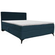 BOXBETT 160/200 cm  in Blau  - Blau/Schwarz, Design, Holz/Holzwerkstoff (160/200cm) - Xora