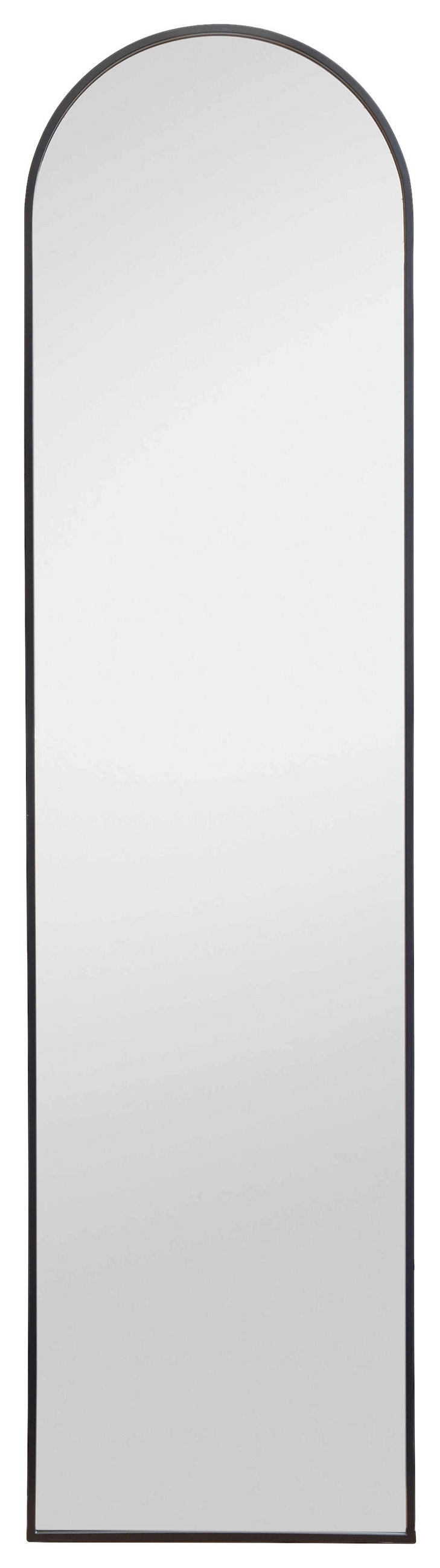 WANDSPIEGEL 45/175/2,5 cm    in  - Schwarz, Trend, Glas/Holzwerkstoff (45/175/2,5cm) - Xora