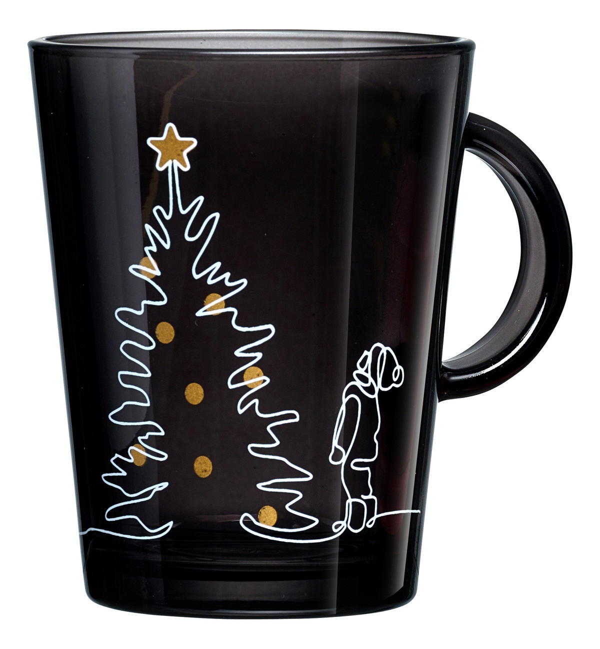 PAHAR MULTIFUNCțIONAL  - Basics, sticlă (12/9/11cm)