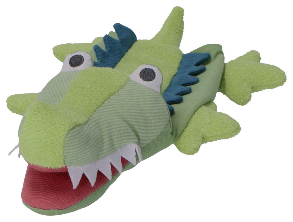 HANDPUPPE - Grün, Basics, Textil (35/22/10cm) - Sterntaler