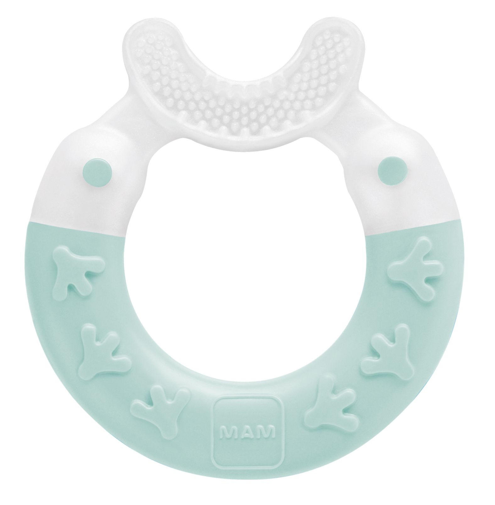 BEISSRING 3+ Monat(e)  - Mintgrün, Basics, Kunststoff (11,7/17,5/1,3cm) - MAM