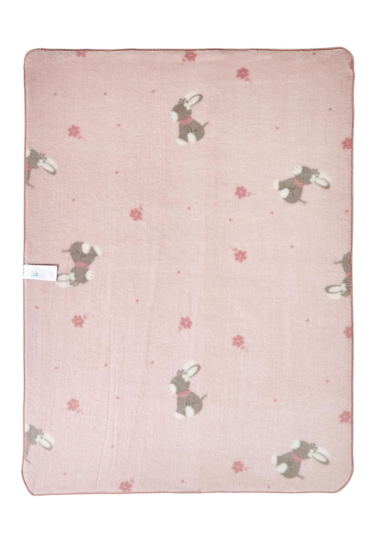 BABYDECKE 100/75/1 cm  - Hellrosa, Basics, Textil (100/75/1cm) - Sterntaler
