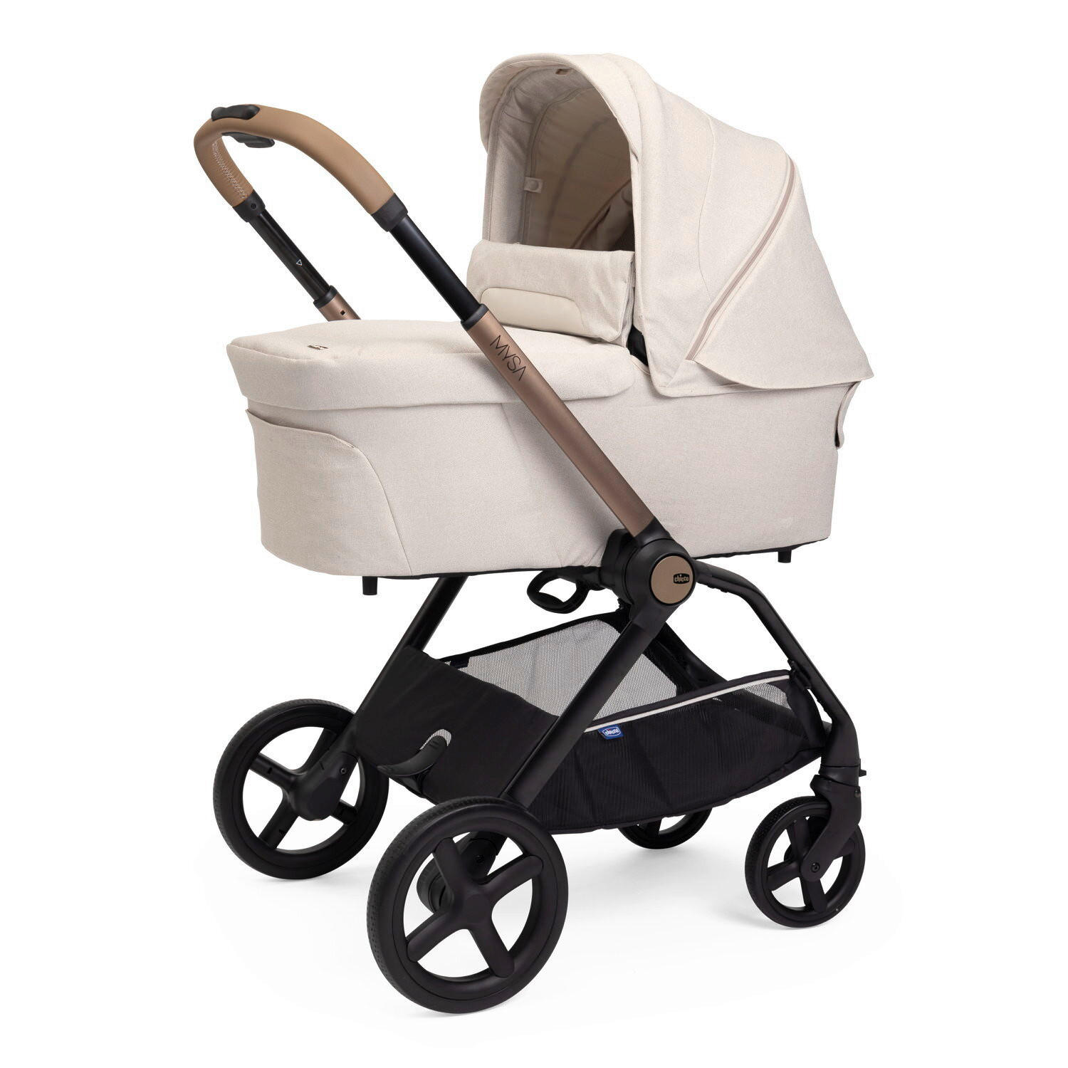 LIEGEWANNE Flexi  - Beige, Basics, Textil (43/64/83cm) - Chicco