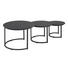 Gartenbeistelltisch - Dunkelgrau/Anthrazit, Modern, Stein/Metall (74/59/47/50/43/37cm) - Amatio Gartenbeistelltisch - Dunkelgrau/Anthrazit, Modern, Stein/Metall (74/59/47/50/43/37cm) - Amatio
