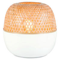 STOLNÍ LAMPA, nástěnný stmívač, 30/33 cm  - bílá/přírodní barvy, Trend (30/33cm) - Good & Mojo