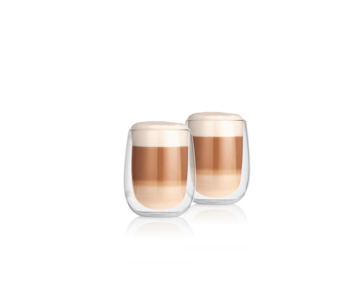 GLÄSERSET  2-teilig  - Transparent, Basics, Glas (9,5/8,5/11,1cm)