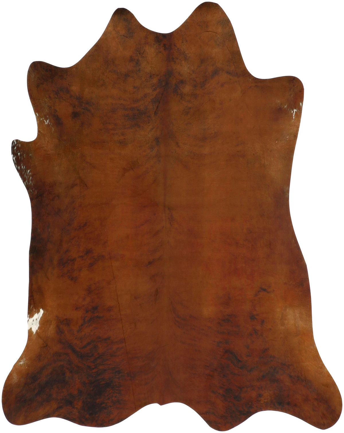 HOVĚZÍ KOŽEŠINA, 120/150 cm, hnědá, přírodní barvy - přírodní barvy/hnědá, Basics, kožešina (120/150cm)