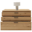 KOMMODE in 122/75/45 cm - Wildeiche/Schwarz, Design, Holz/Metall (122/75/45cm) - Valnatura