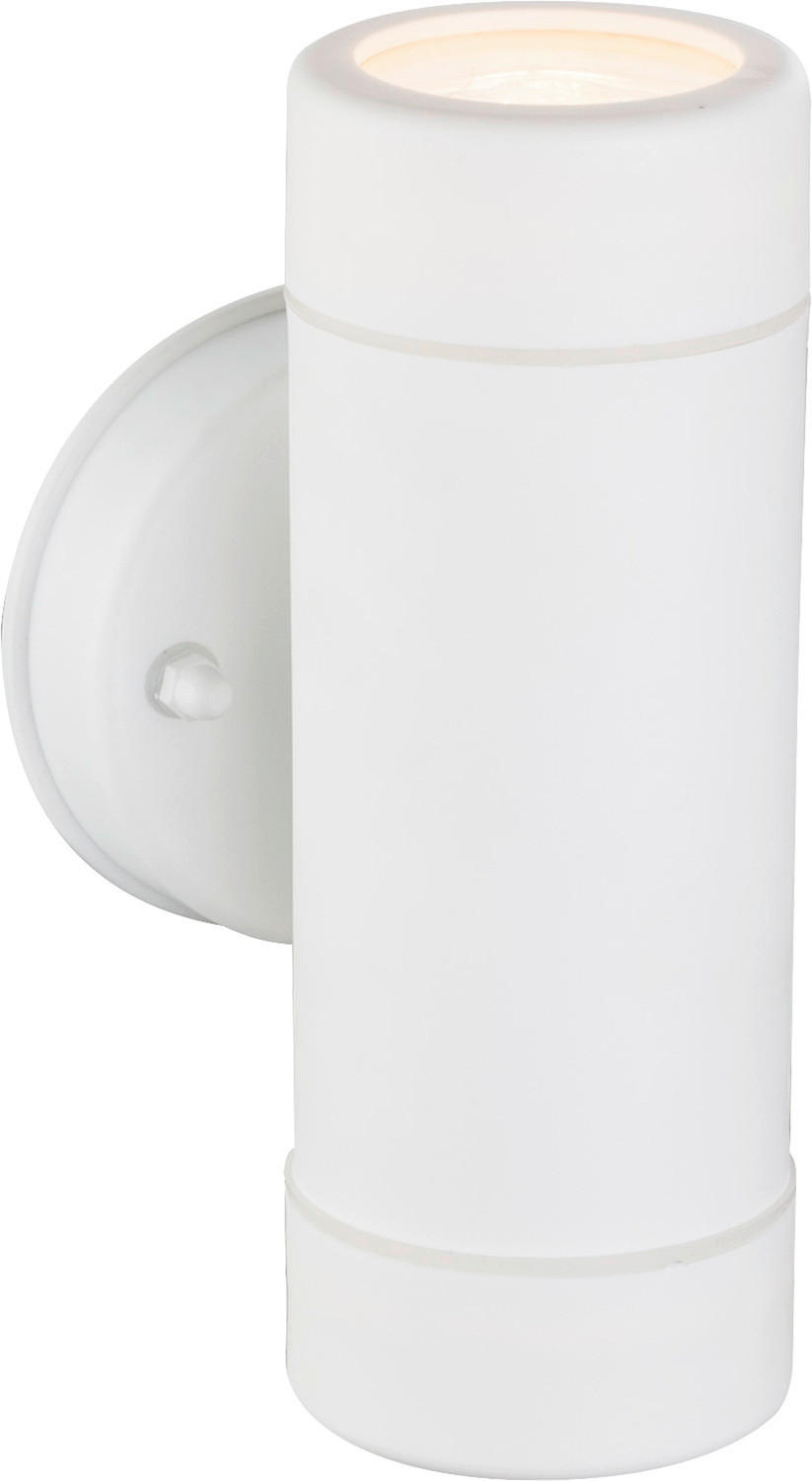 ZUNANJA STENSKA SVETILKA               - prosojno, Basics, umetna masa (16/8/8,6cm)