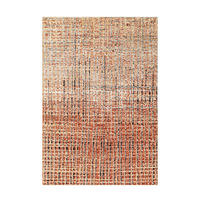 FLACHWEBETEPPICH  - Terracotta/Creme, Basics, Textil (170cm) - Kayoom