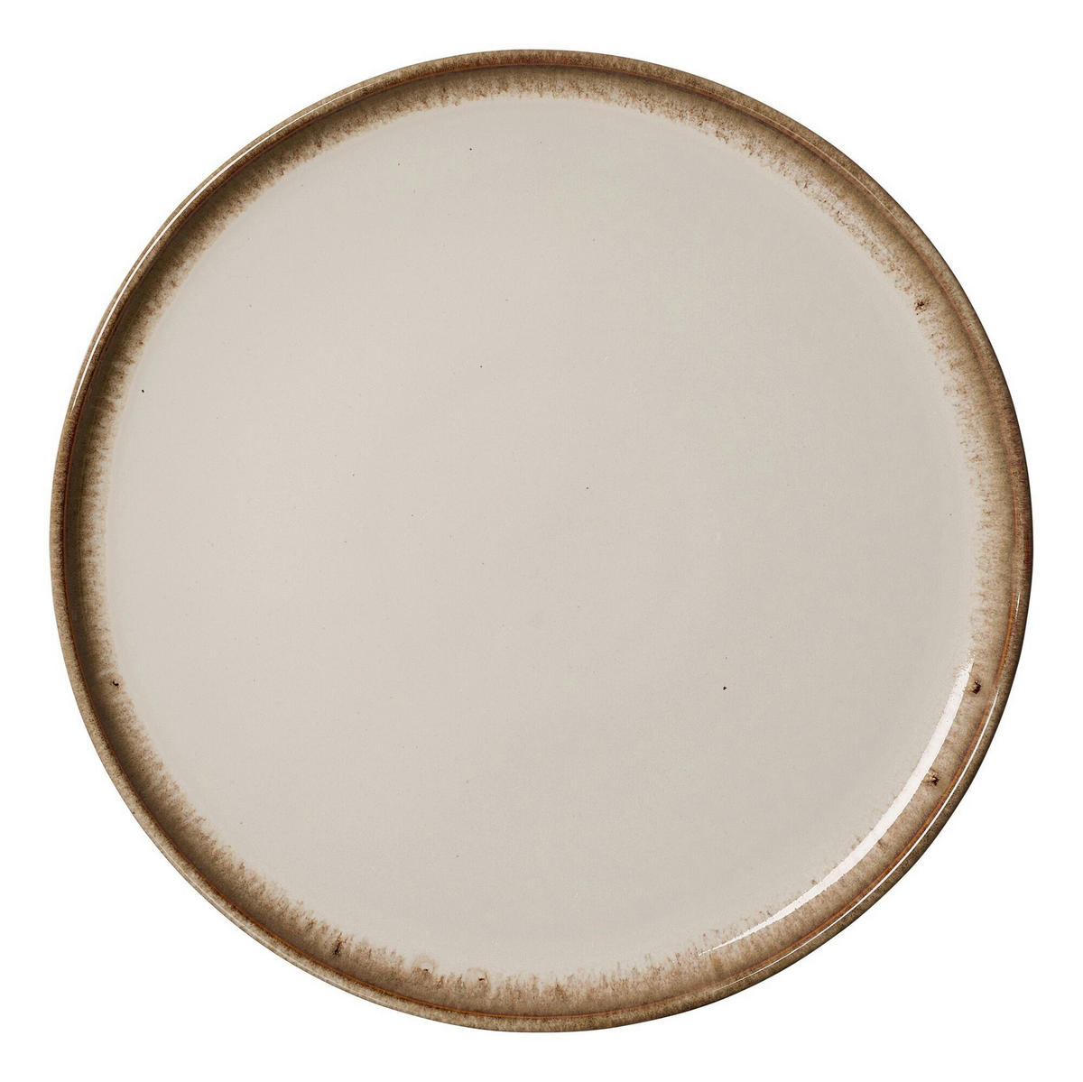 SPEISETELLER Creme Malaga  - Creme, KONVENTIONELL, Keramik (28/28/3cm) - Ritzenhoff Breker