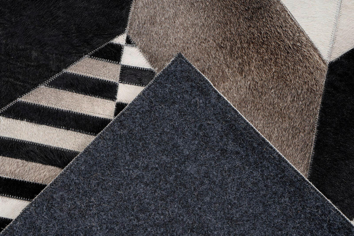 Traversă - multicolor/negru, Basics, piele (80/150cm) - Kayoom