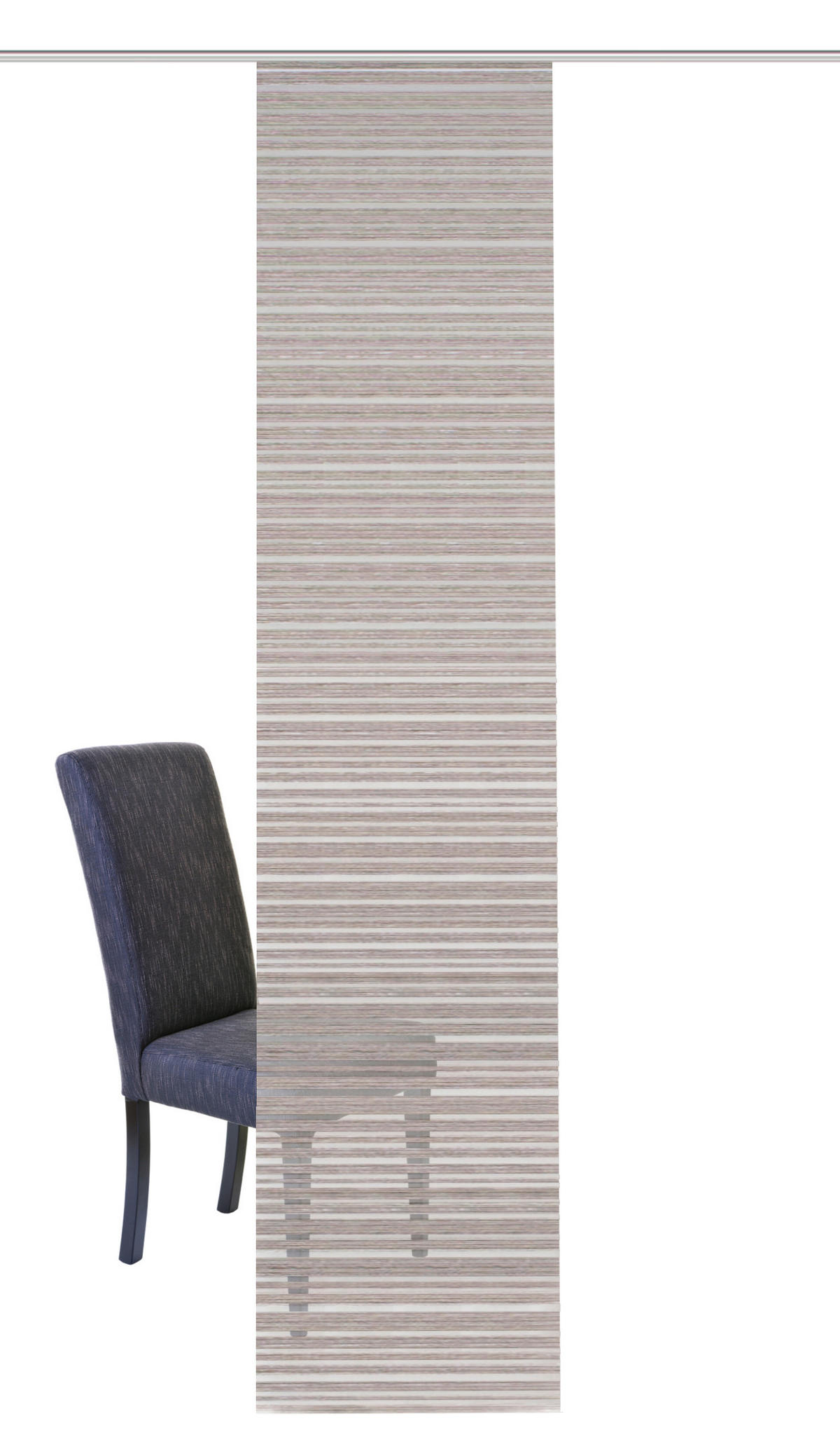 FLÄCHENVORHANG in Naturfarben blickdicht  - Naturfarben, Design, Textil (60/245cm)