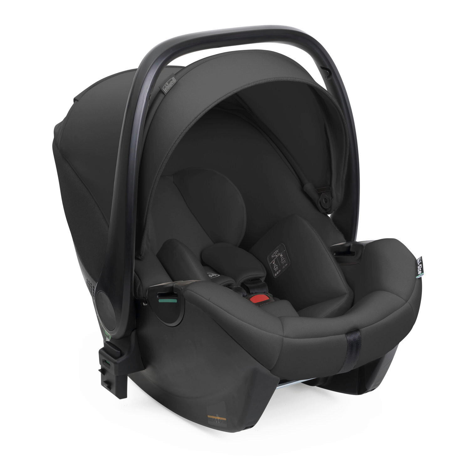KINDERAUTOSITZ Black Satin   - Schwarz, Basics, Textil (63/36/57/37cm) - Chicco