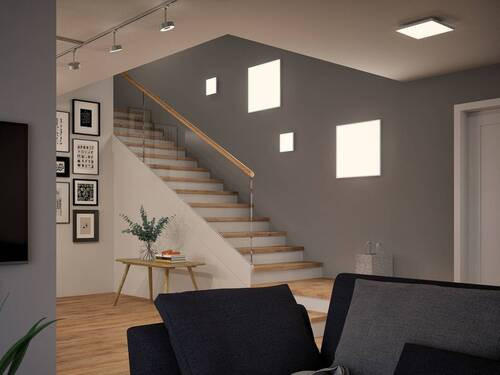 LED-PANEEL 30/30/5 cm   - Weiß, Basics, Metall (30/30/5cm) - Paulmann