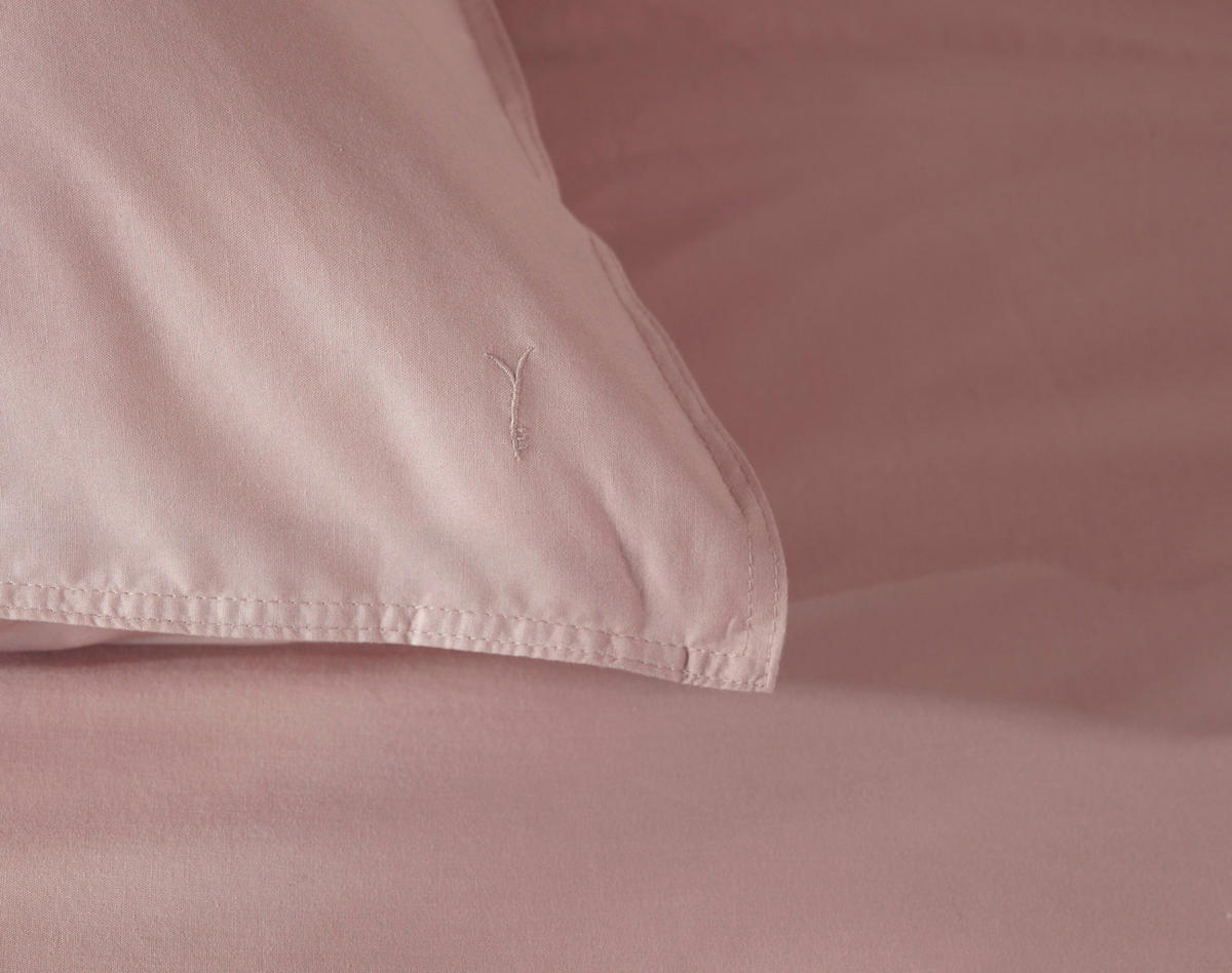 BETTWÄSCHE 2-teilig Suite-Nairobi Renforcé 135/200 cm  - Rosa, Basics, Textil (135/200cm)