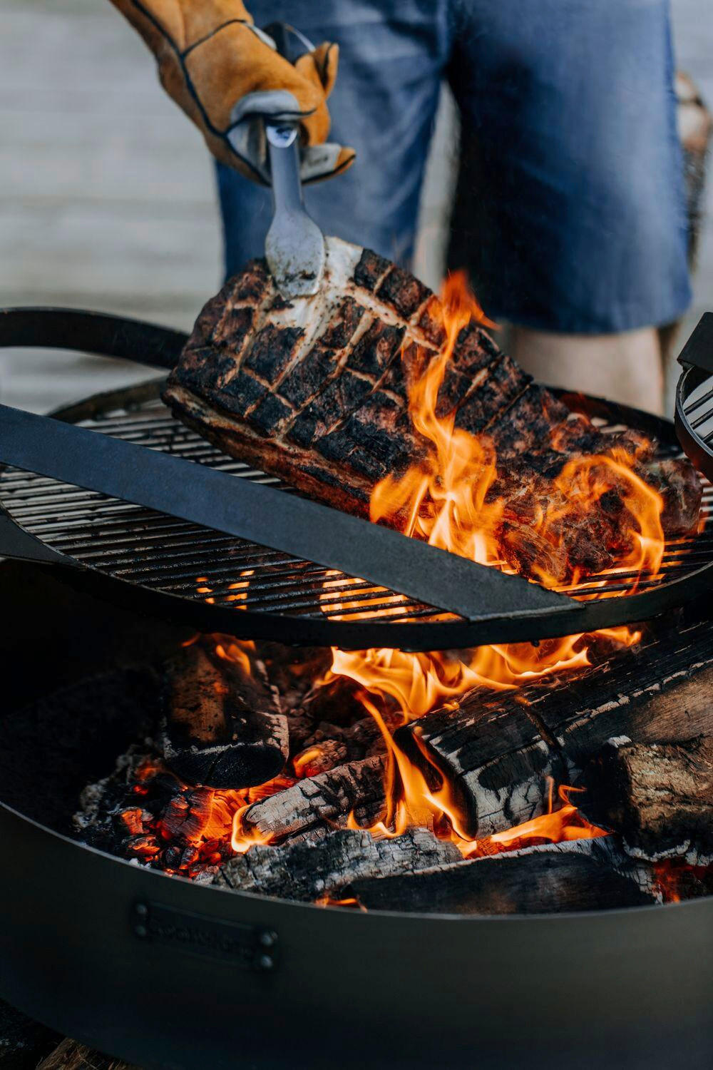 GRILLROST - Schwarz, Basics, Metall (60cm) - Ambia Garden