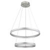 LED-HÄNGELEUCHTE 59,5/120 cm   - Klar/Transparent, Design, Kunststoff/Metall (59,5/120cm)