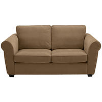 2,5-SITZER Chenille Goldbraun  - Goldbraun/Schwarz, KONVENTIONELL, Kunststoff/Textil (196/88/86cm) - Carryhome