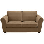 2,5-SITZER Chenille Goldbraun  - Goldbraun/Schwarz, KONVENTIONELL, Kunststoff/Textil (196/88/86cm) - Carryhome