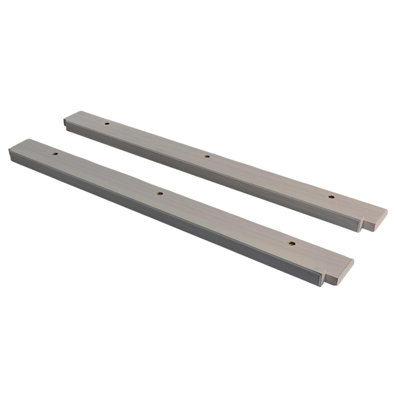 FÜHRUNGSSCHIENE 70/3/8 cm  - Weiß, Design, Holz (70/3/8cm) - Livetastic