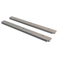 FÜHRUNGSSCHIENE 70/3/8 cm  - Weiß, Design, Holz (70/3/8cm) - Livetastic