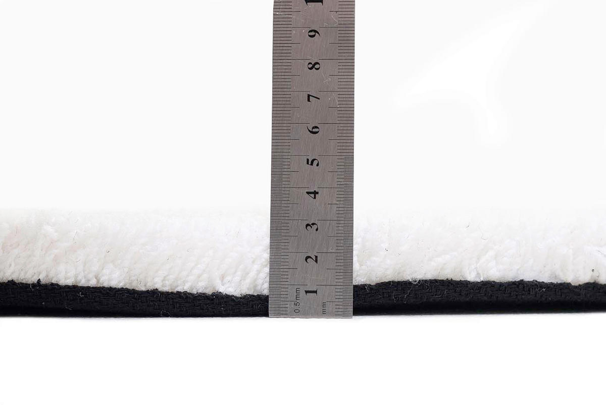 TEPIH VISOKOG FLORA  140/140 cm  bijela  Cozy  - bijela, Basics, tekstil (140/140cm) - Tom Tailor