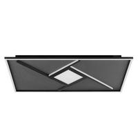 LED-DECKENLEUCHTE   - Schwarz, Design, Kunststoff/Textil (4,7/71/41cm) - Brilliant