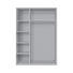 SCHWEBETÜRENSCHRANK 2-türig Sonoma Eiche - Alufarben/Sonoma Eiche, KONVENTIONELL, Holzwerkstoff/Metall (150/216/68cm) - Hom`in SCHWEBETÜRENSCHRANK 2-türig Sonoma Eiche - Alufarben/Sonoma Eiche, KONVENTIONELL, Holzwerkstoff/Metall (150/216/68cm) - Hom`in
