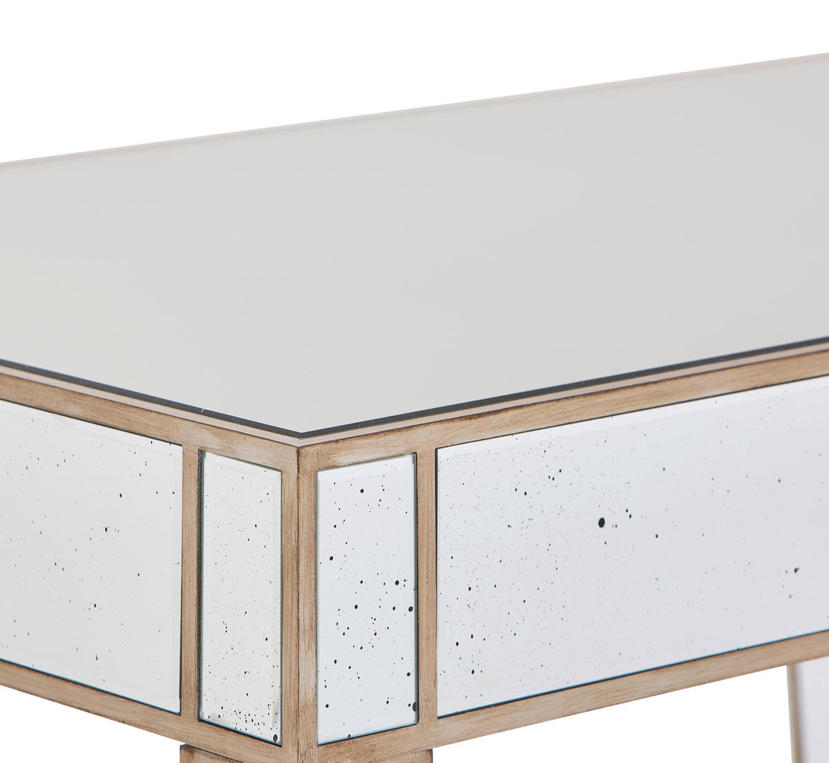 COUCHTISCH Spiegelglas rechteckig Klar  - Klar, Design, Glas/Holzwerkstoff (90/45/60cm) - MID.YOU