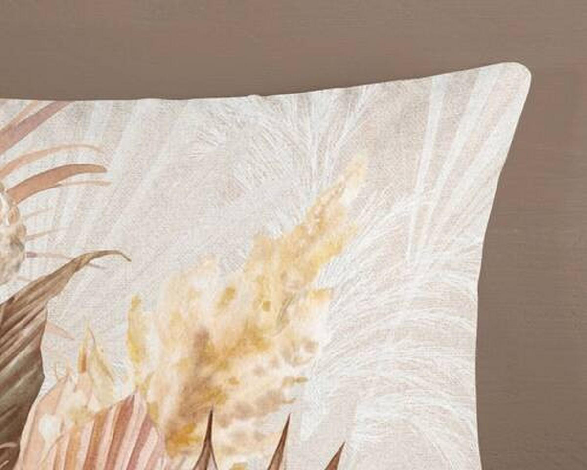 WENDEBETTWÄSCHE Gia Biber 155/220 cm  - Beige/Braun, Natur, Textil (155/220cm)