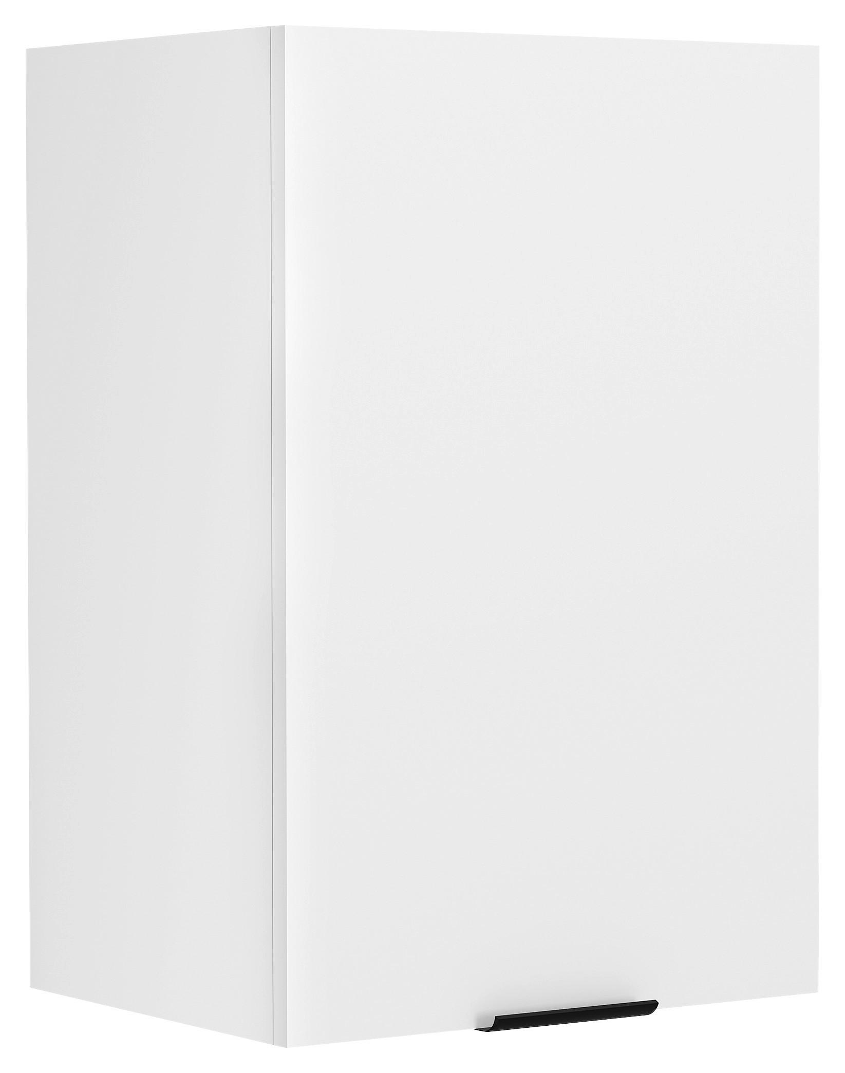 KÜCHENOBERSCHRANK 40/60/31 cm  in Weiss  - Weiss/Schwarz, Trend, Holzwerkstoff/Kunststoff (40/60/31cm) - MID.YOU