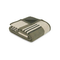 DEKA, bavlna, 150/200 cm - zelená/přírodní barvy, Basics, textil (150/200cm) - Novel