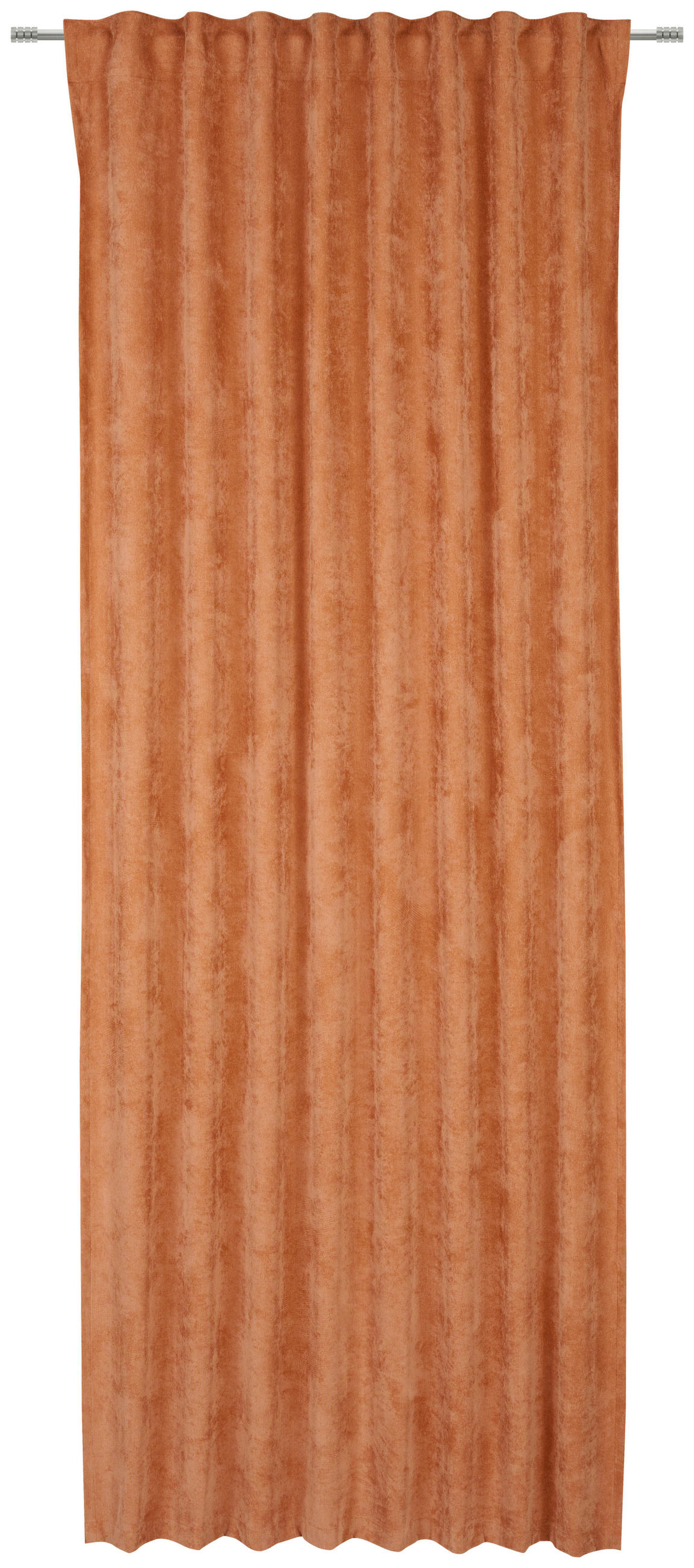 FERTIGVORHANG blickdicht  - Terracotta, Basics, Textil (135/245cm) - Esposa