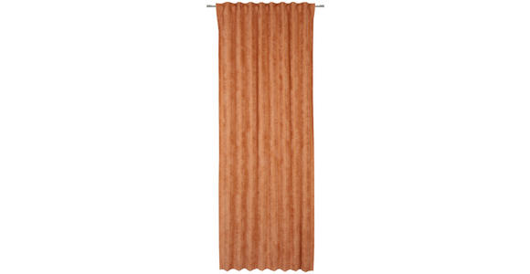 FERTIGVORHANG blickdicht - Terracotta, Basics, Textil (135/245cm) - Esposa