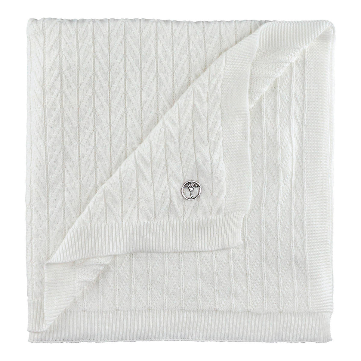 PLAID J-Weavelle 130/170 cm  - Weiß, Design, Textil (130/170cm) - Joop!