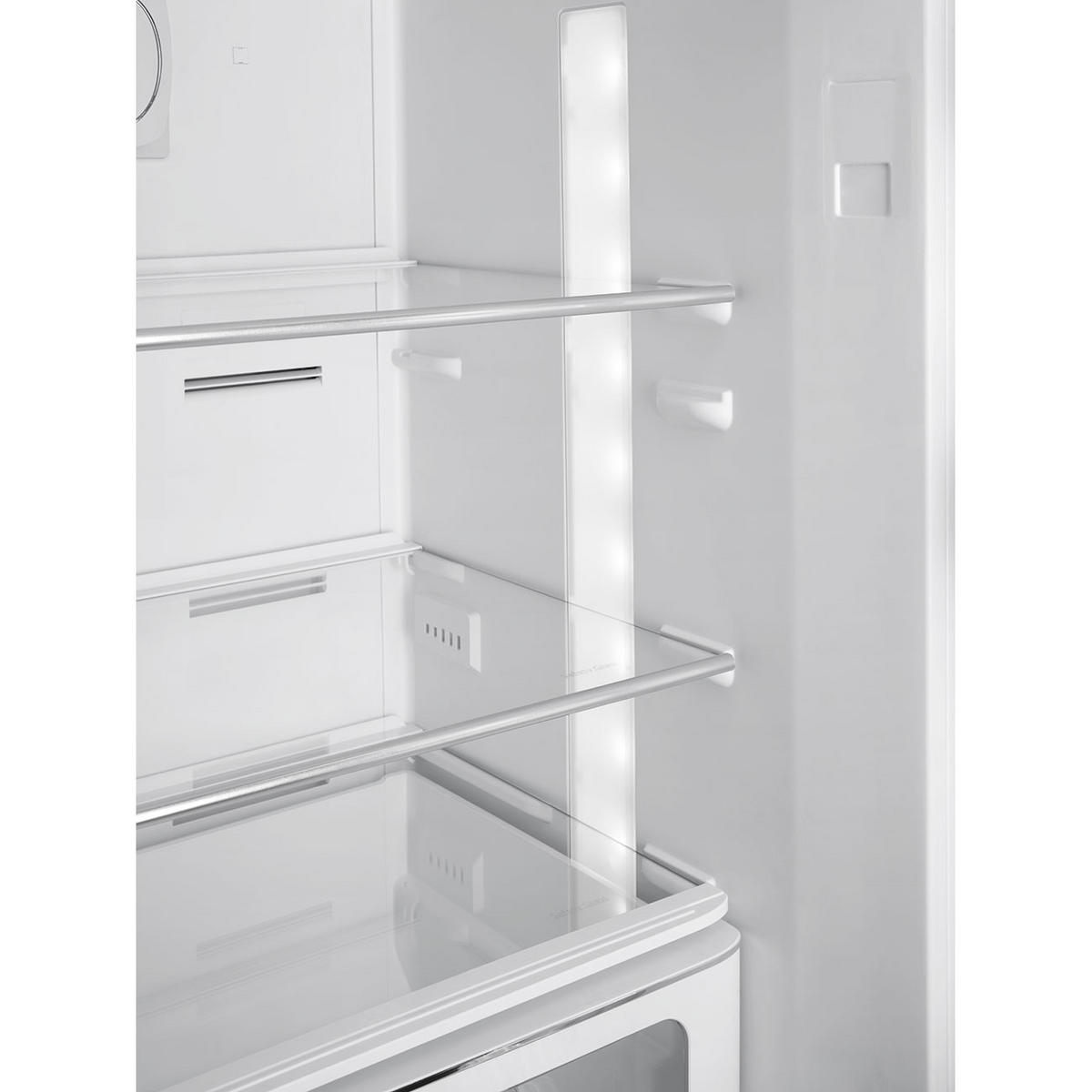 KÜHL-GEFRIER-KOMBINATION 60/196,8/72,8 cm FAB32RRD5  - Rot, Basics, Metall (60/196,8/72,8cm) - SMEG