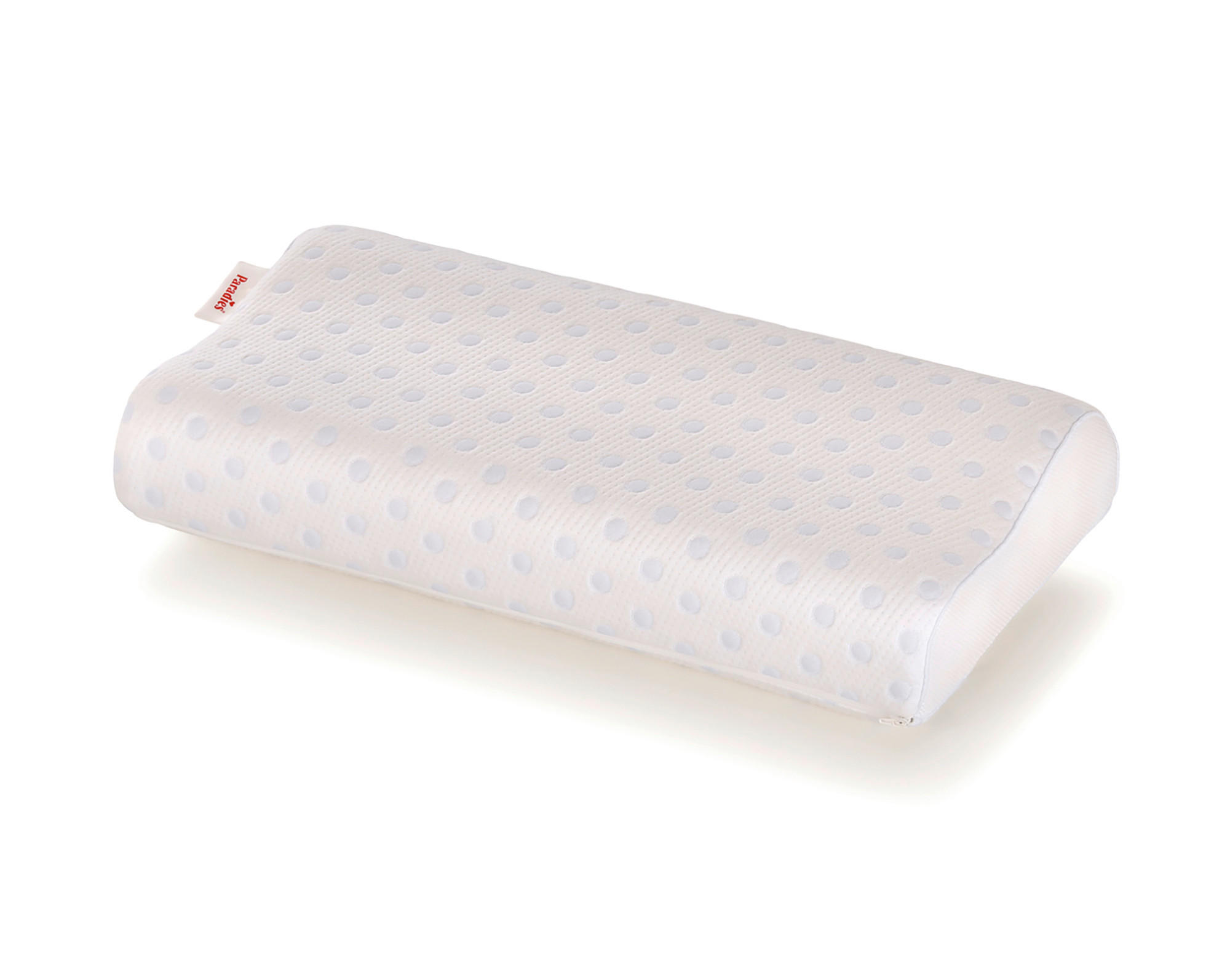 NACKENKISSEN 33/65 cm FLEXOGEL HARMONY  - Weiß, Basics, Textil (33/65cm) - Paradies