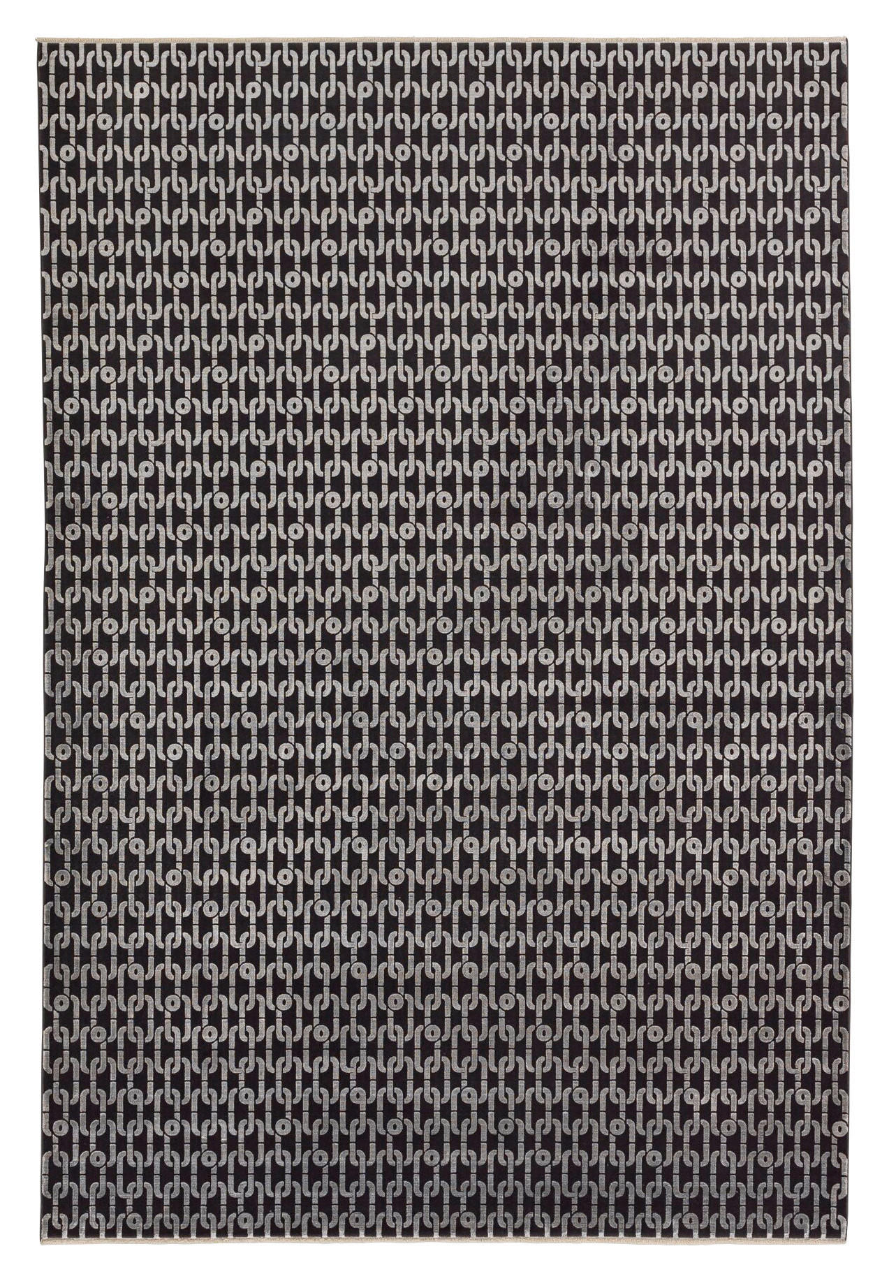 Joop! Webteppich Chains Silber 200x300 cm