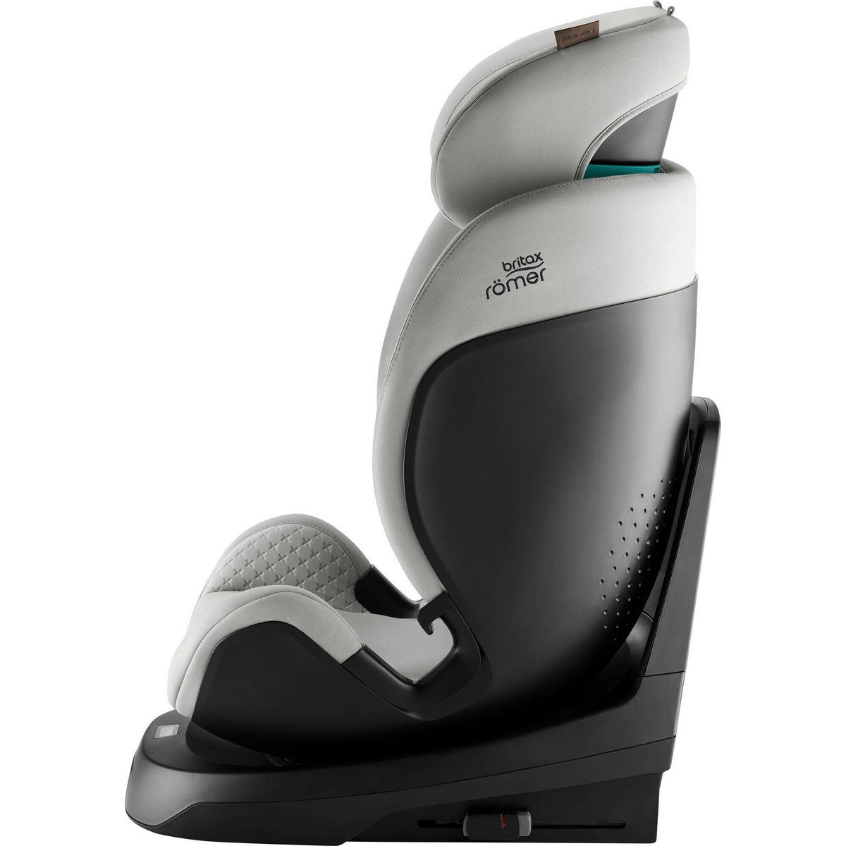 REBOARDER-KINDERSITZ SWIVEL-GROW MAX AIR  - Greige, Basics, Kunststoff/Textil (44/57/56cm) - Britax Römer